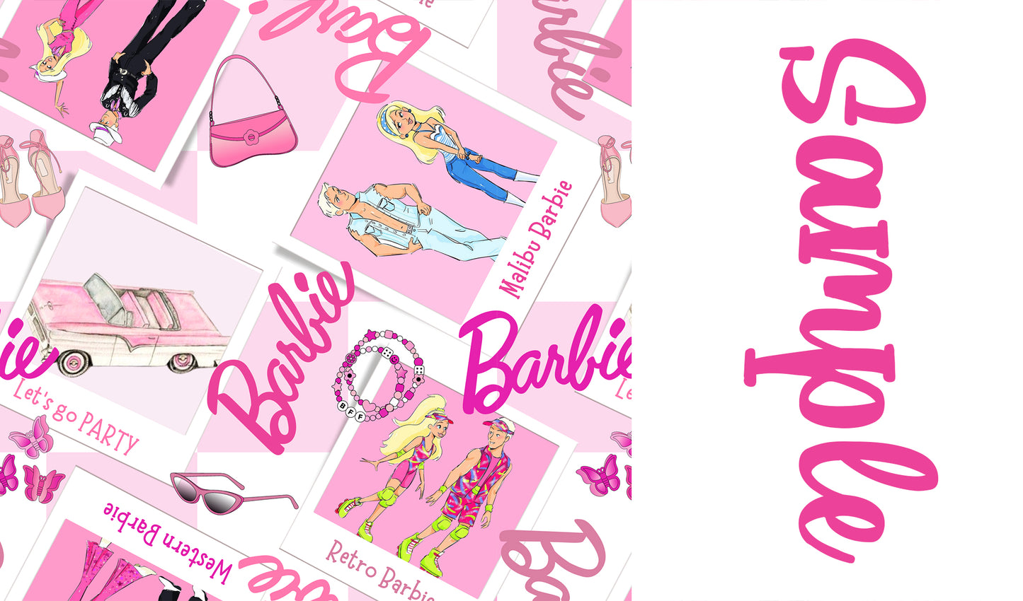 Two tone strips/ Name bows / 06122