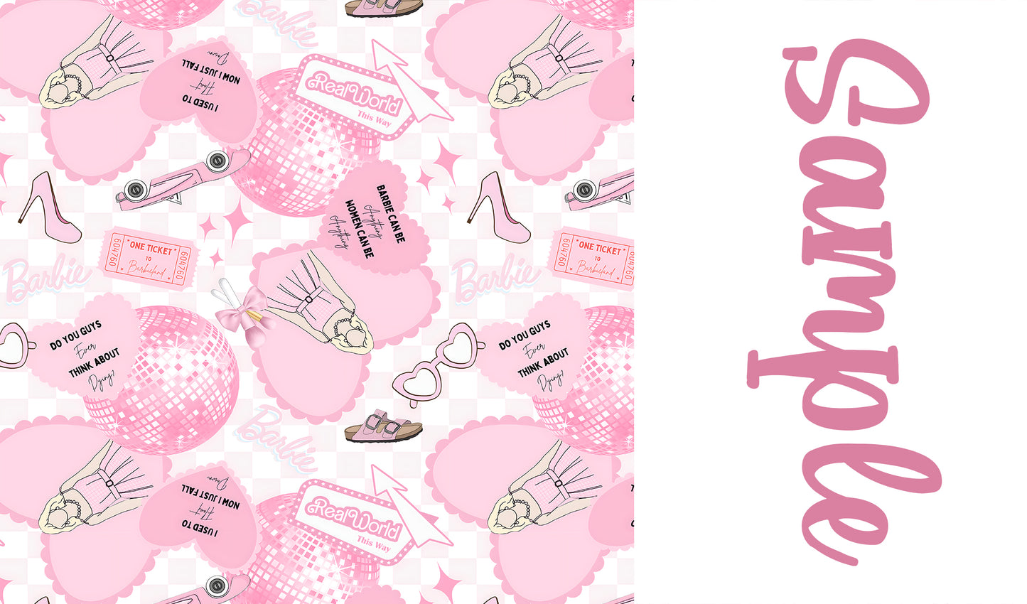 Two tone strips/ Name bows / 06123