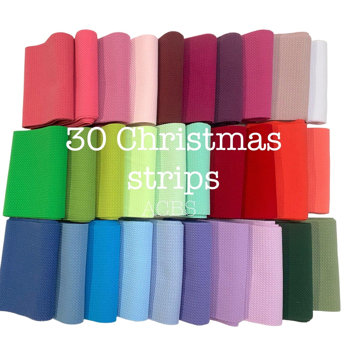 100 solid nylon strips 5x18 inches - ACBows&Supplies