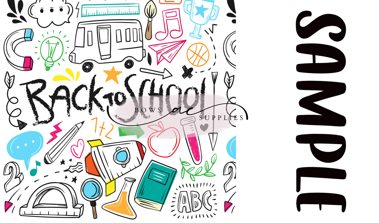 Two tone strips/ Name bows / 2024_114