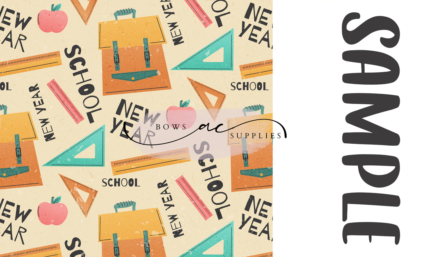 Two tone strips/ Name bows / 2024_117