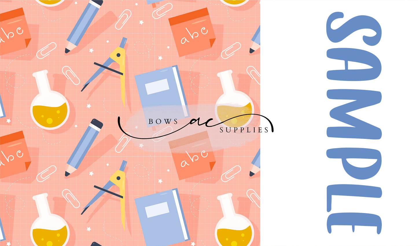 Two tone strips/ Name bows / 2024_121