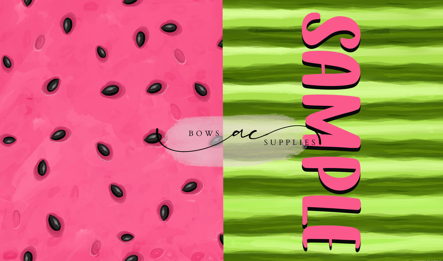 Two tone strips/ Name bows / 2024_72