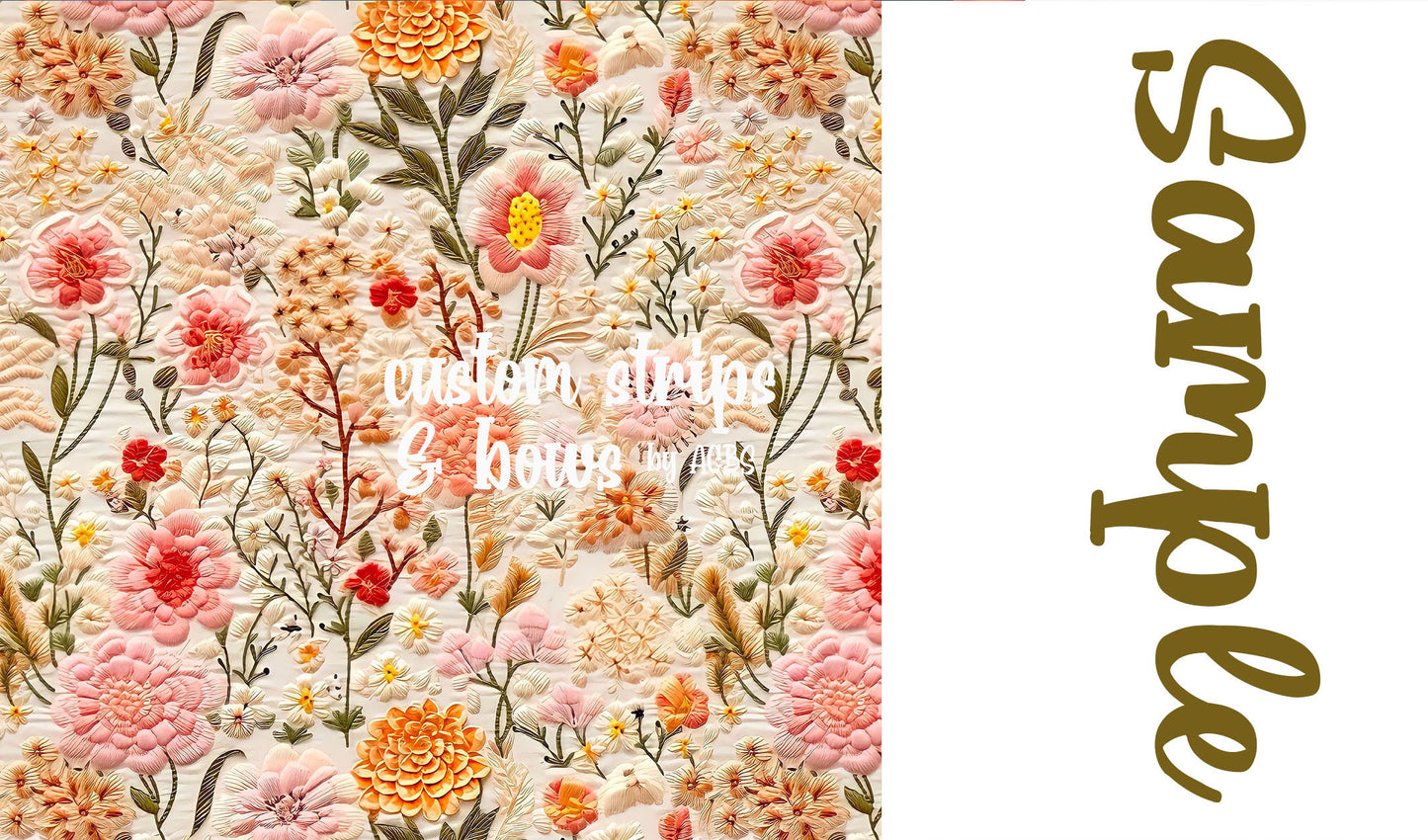 Two tone strips/ Name bows / 203