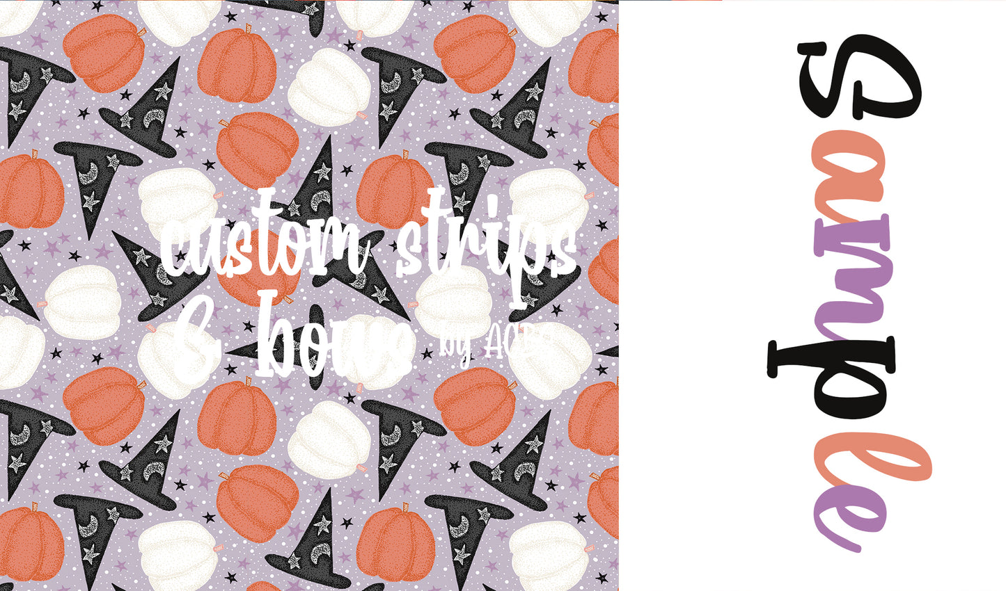 Two tone strips/ Name bows / BF2007