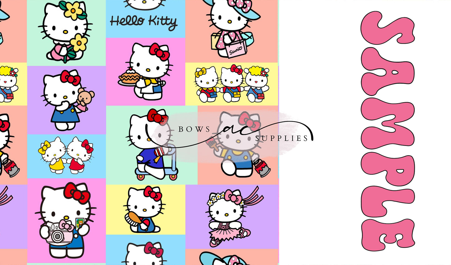 Two tone strips/ Name bows / CHAR0004