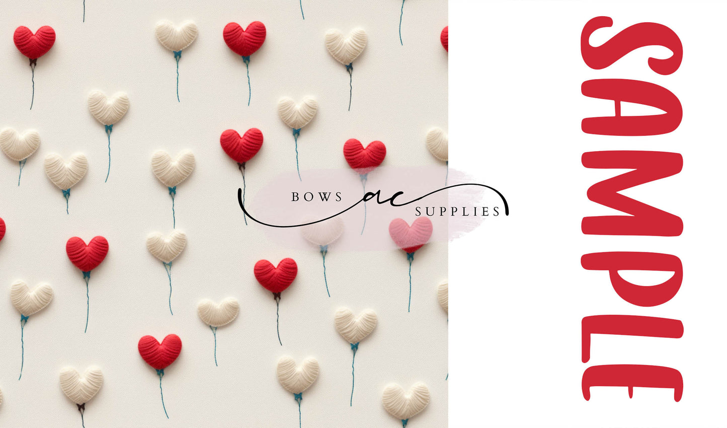 Two tone strips/ Name bows / DBN0033