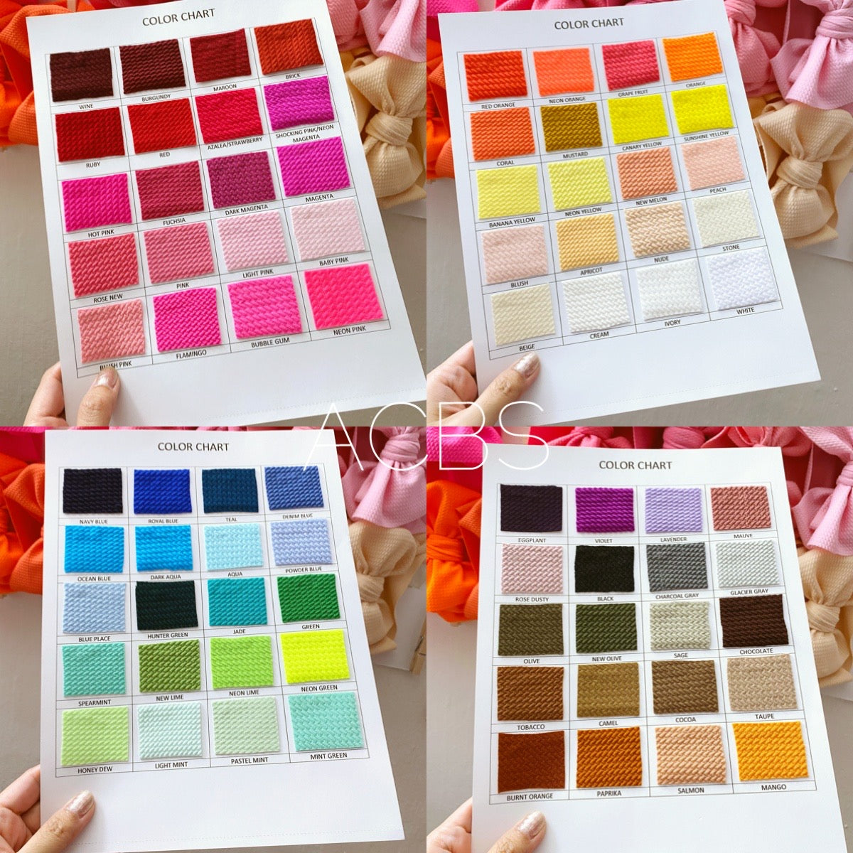 150 Full set Shredded Headwraps (with free 150 big bows)