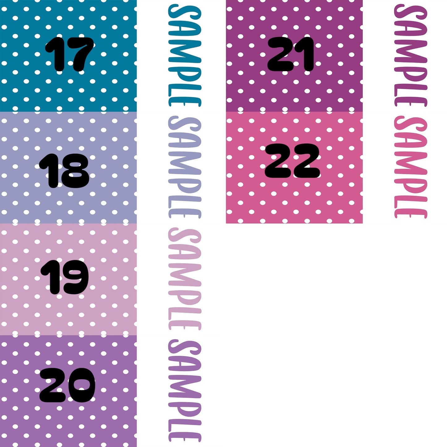 Polkadots 22 custom names