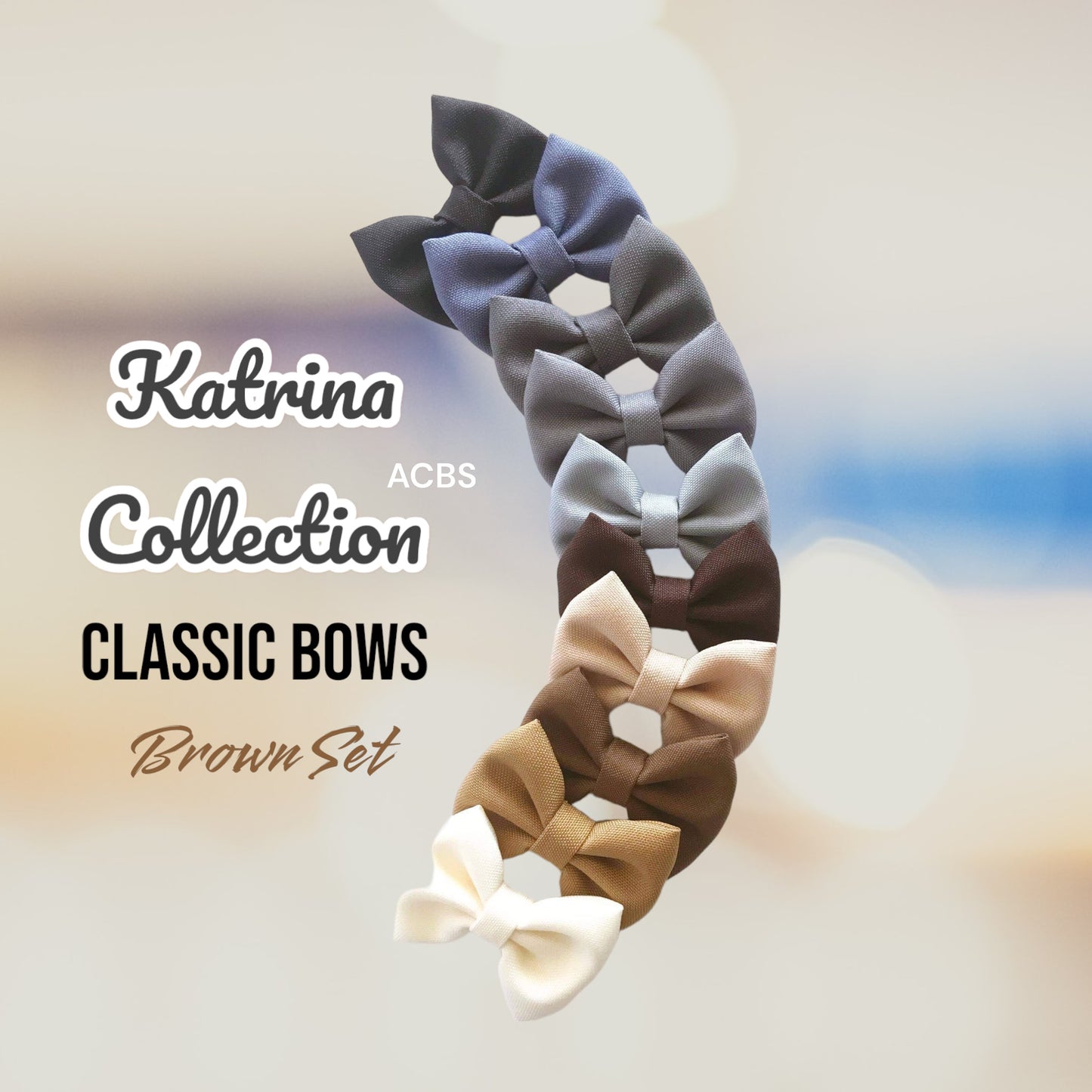 Katrina Collection (Brown/Black Set)