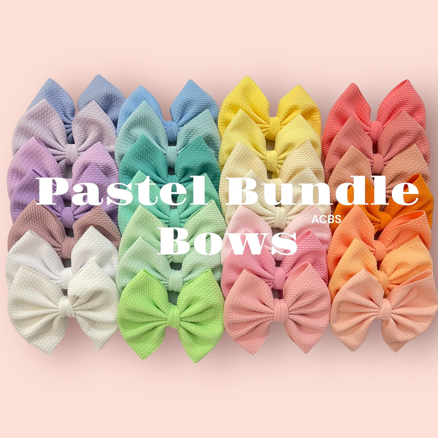 Pastel Solid bundle (bullet)