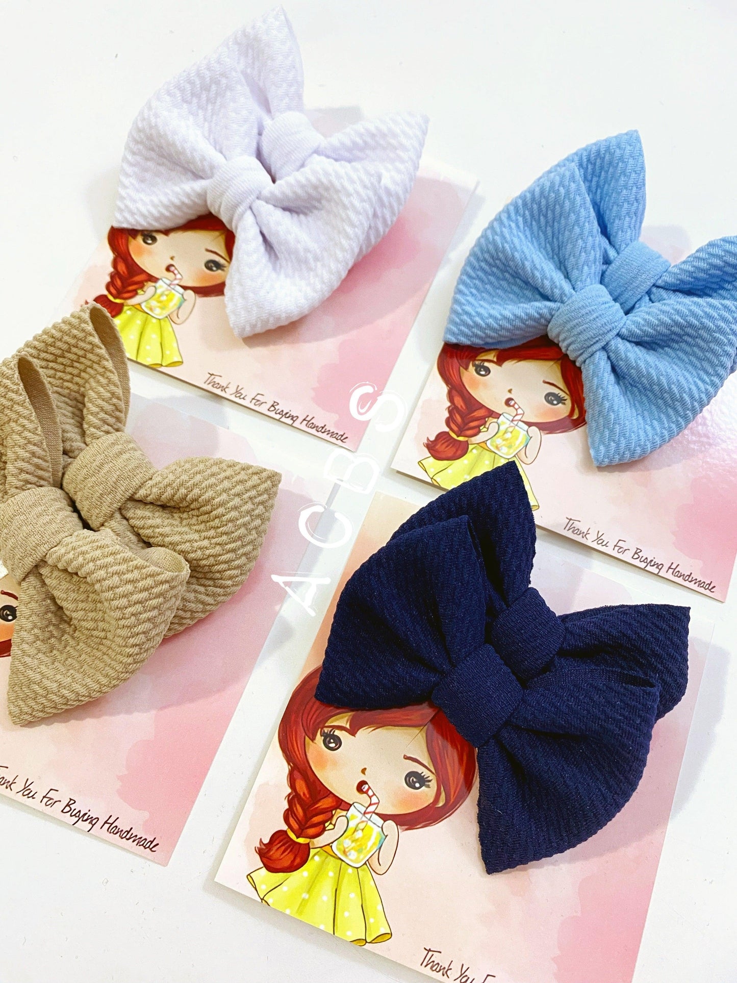 Back to school piggie set - ACBows&Supplies