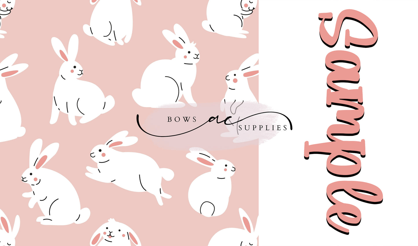 Two tone strips/ Name bows / easter_18