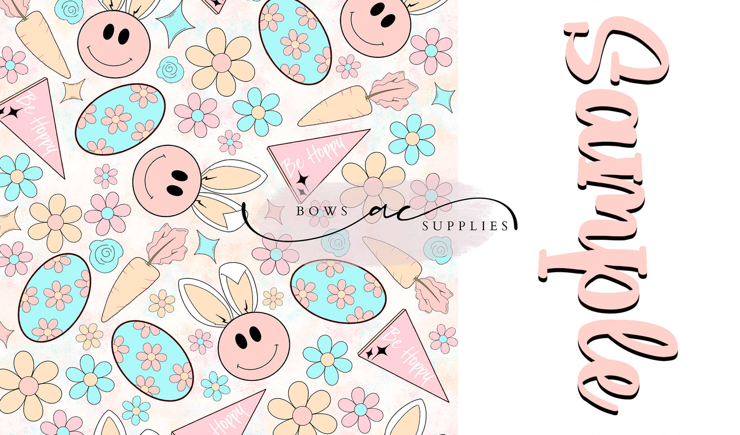 Two tone strips/ Name bows / easter_32
