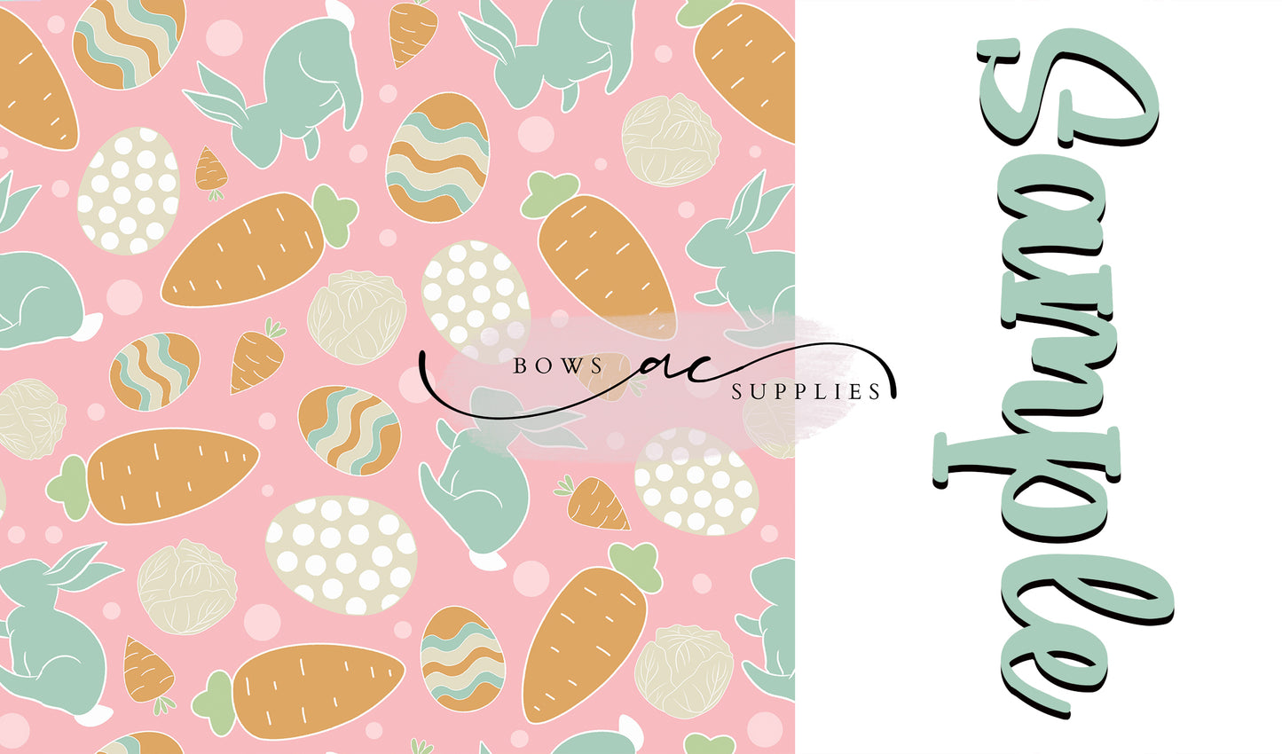 Two tone strips/ Name bows / easter_33