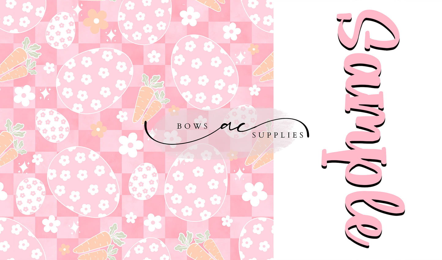 Two tone strips/ Name bows / easter_35