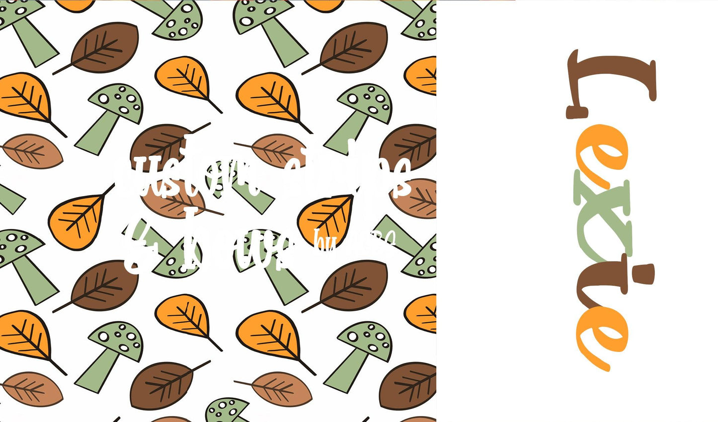 Halloween Two tone strips/ Name bows / HFall 007 - ACBows&Supplies