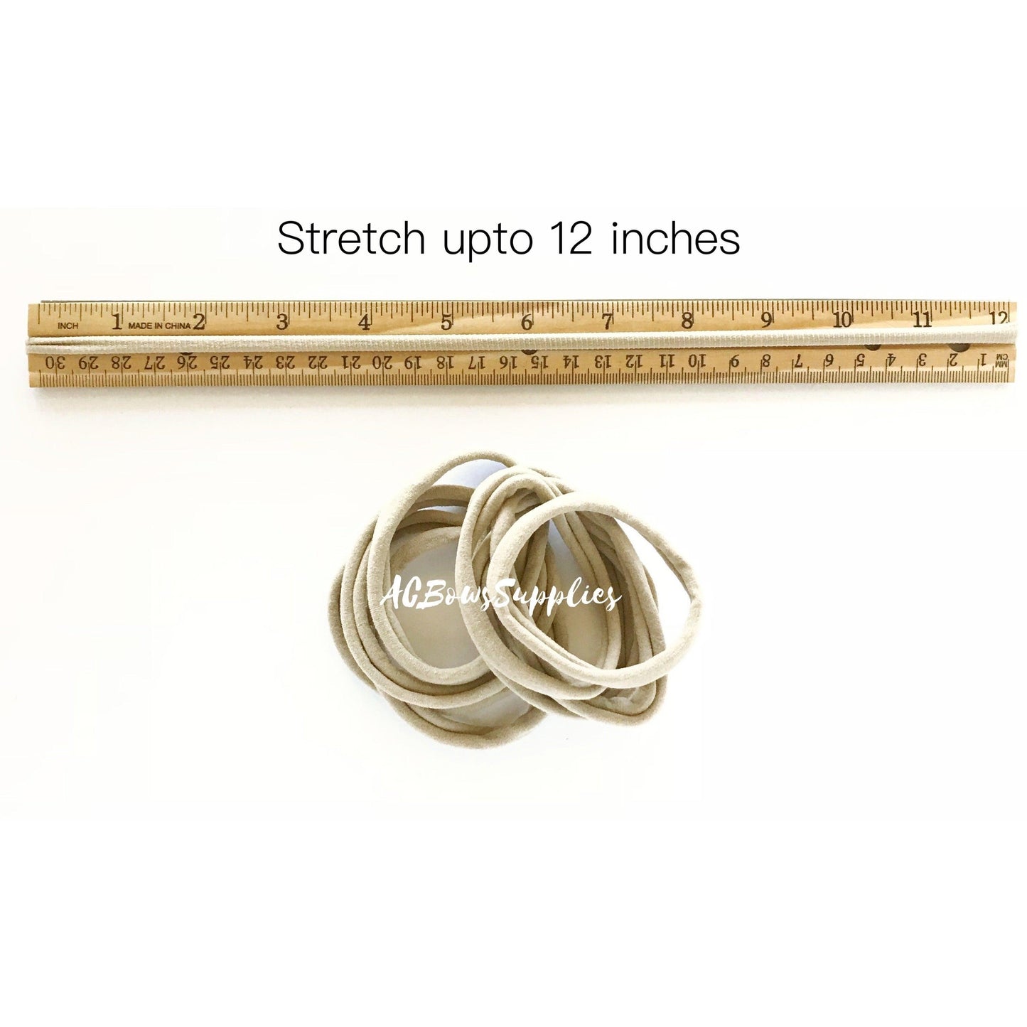 Nude Nylon Band (thin) - ACBows&Supplies