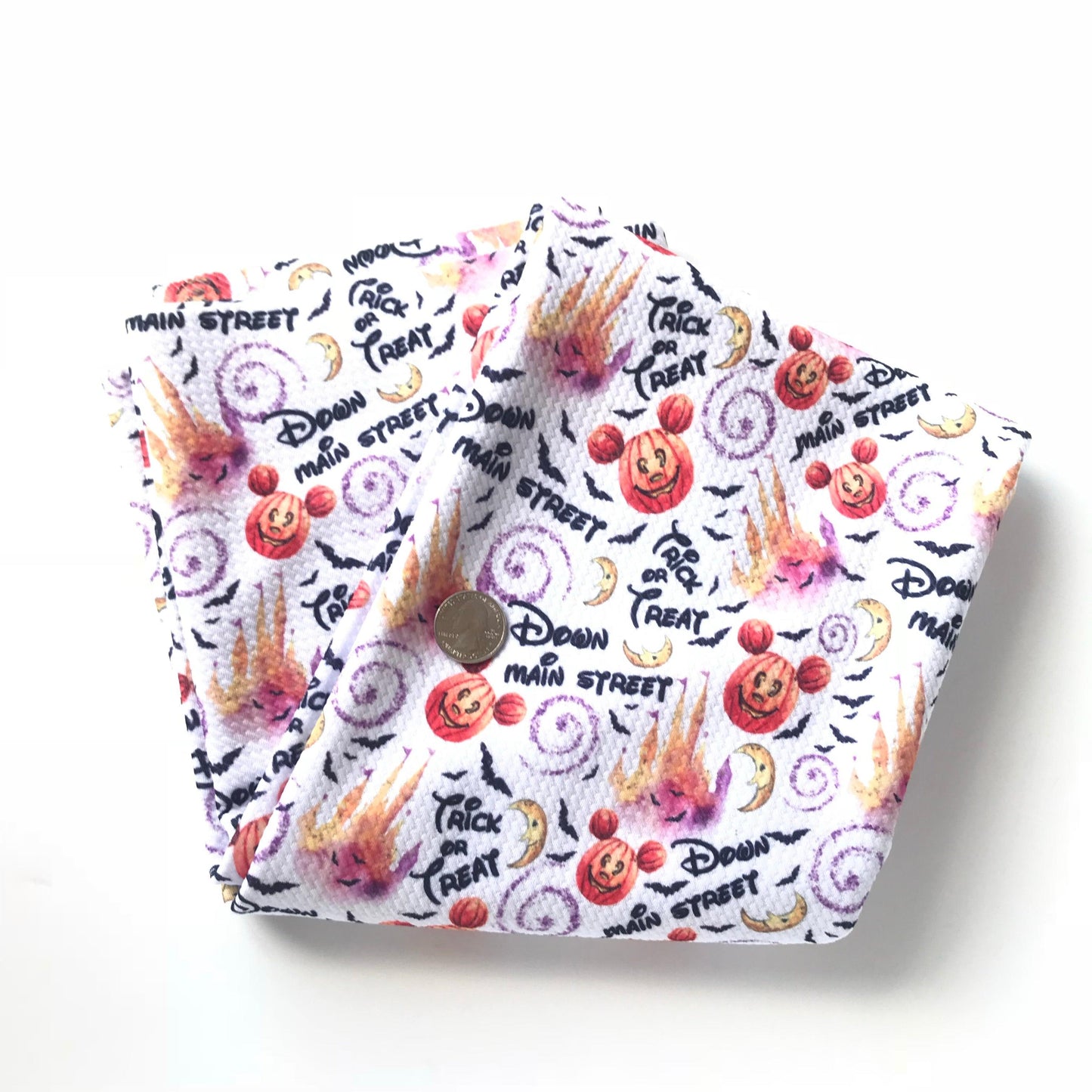 Pumpkin mouse in white - ACBows&Supplies