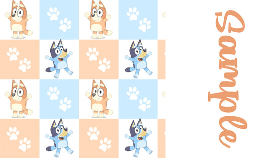Two tone strips/ Name bows / 0603