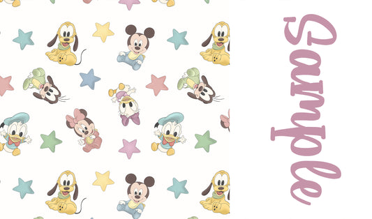 Two tone strips/ Name bows / 06119
