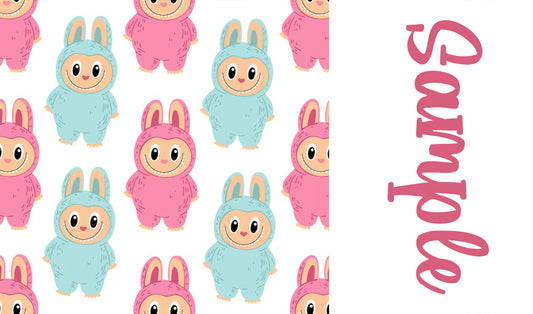 Two tone strips/ Name bows / 06141