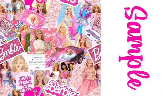 Two tone strips/ Name bows / 0641
