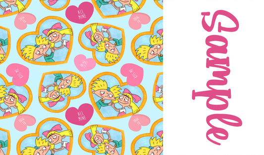 Two tone strips/ Name bows / 0662