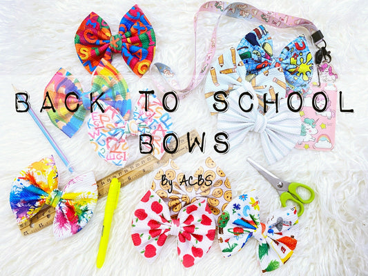 10 pcs School Bows - ACBows&Supplies