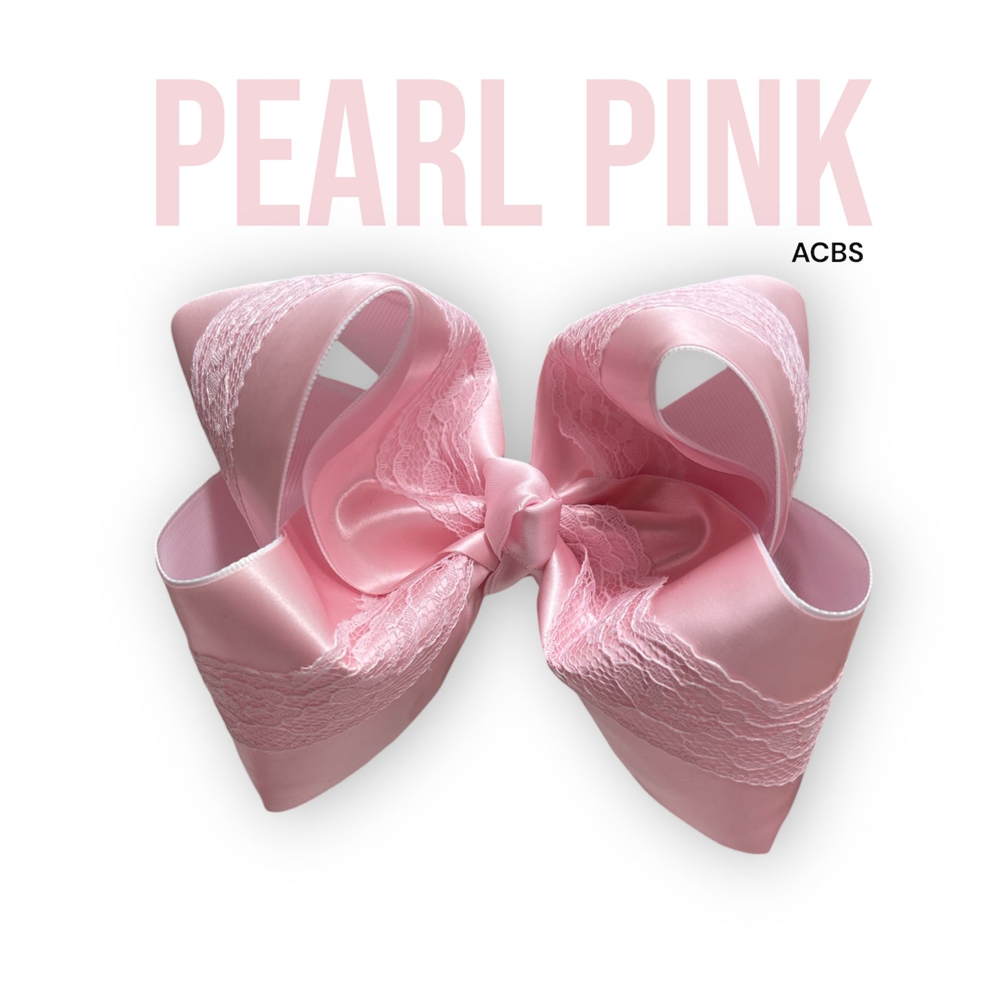 Satin Lace Boutique Bow