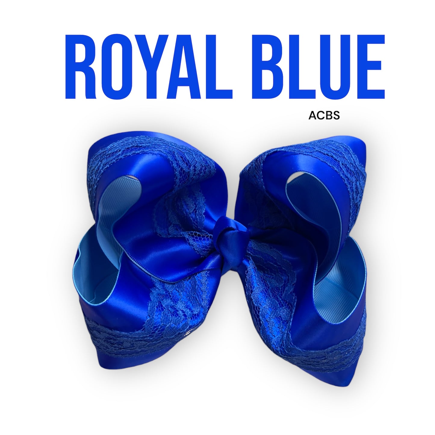 Satin Lace Boutique Bow