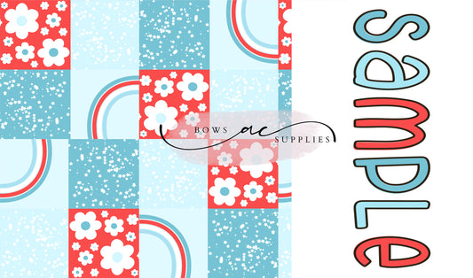 Two tone strips/ Name bows / 4th_0017