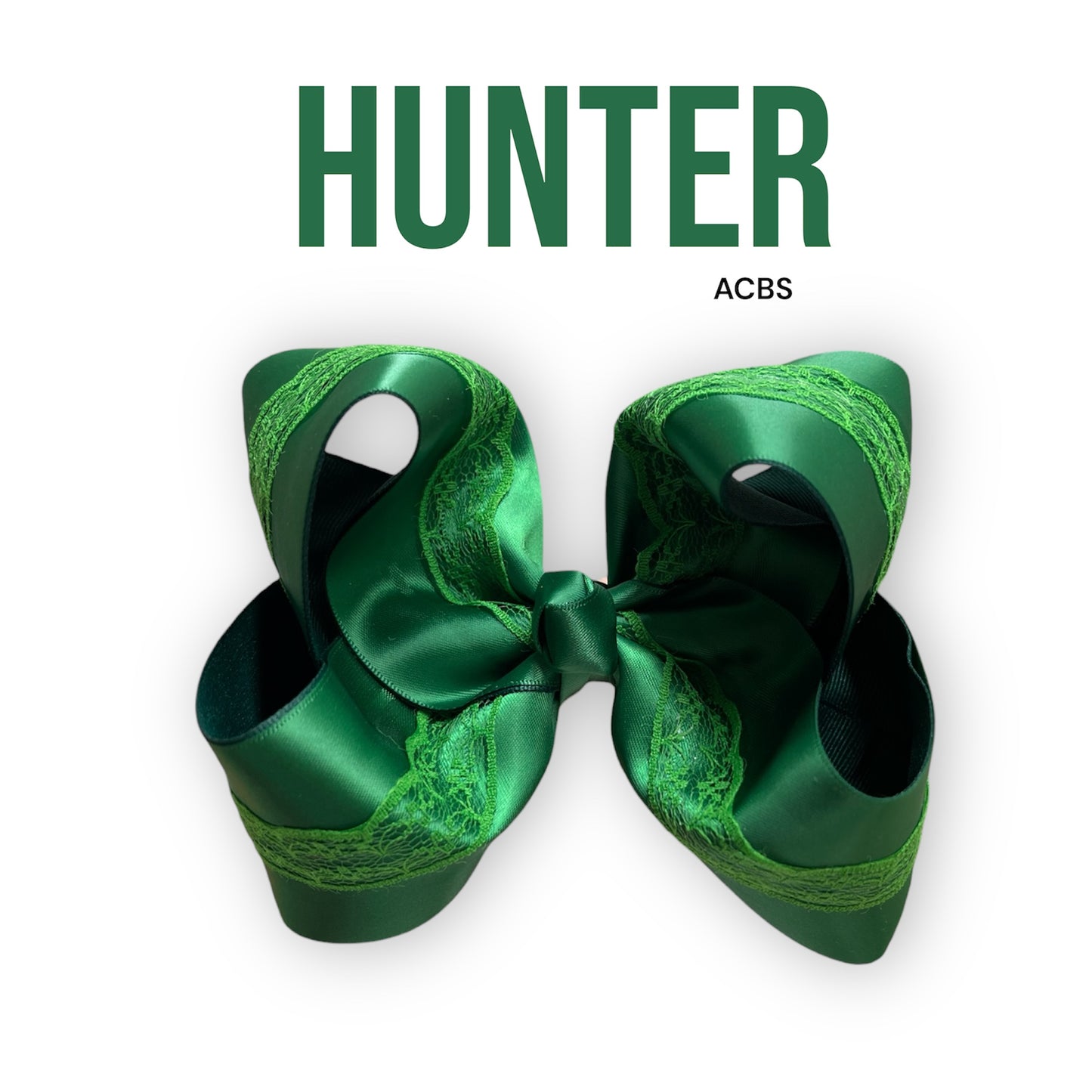 Satin Lace Boutique Bow