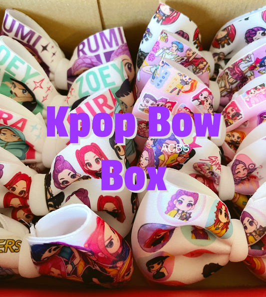 Kpop Bow Box
