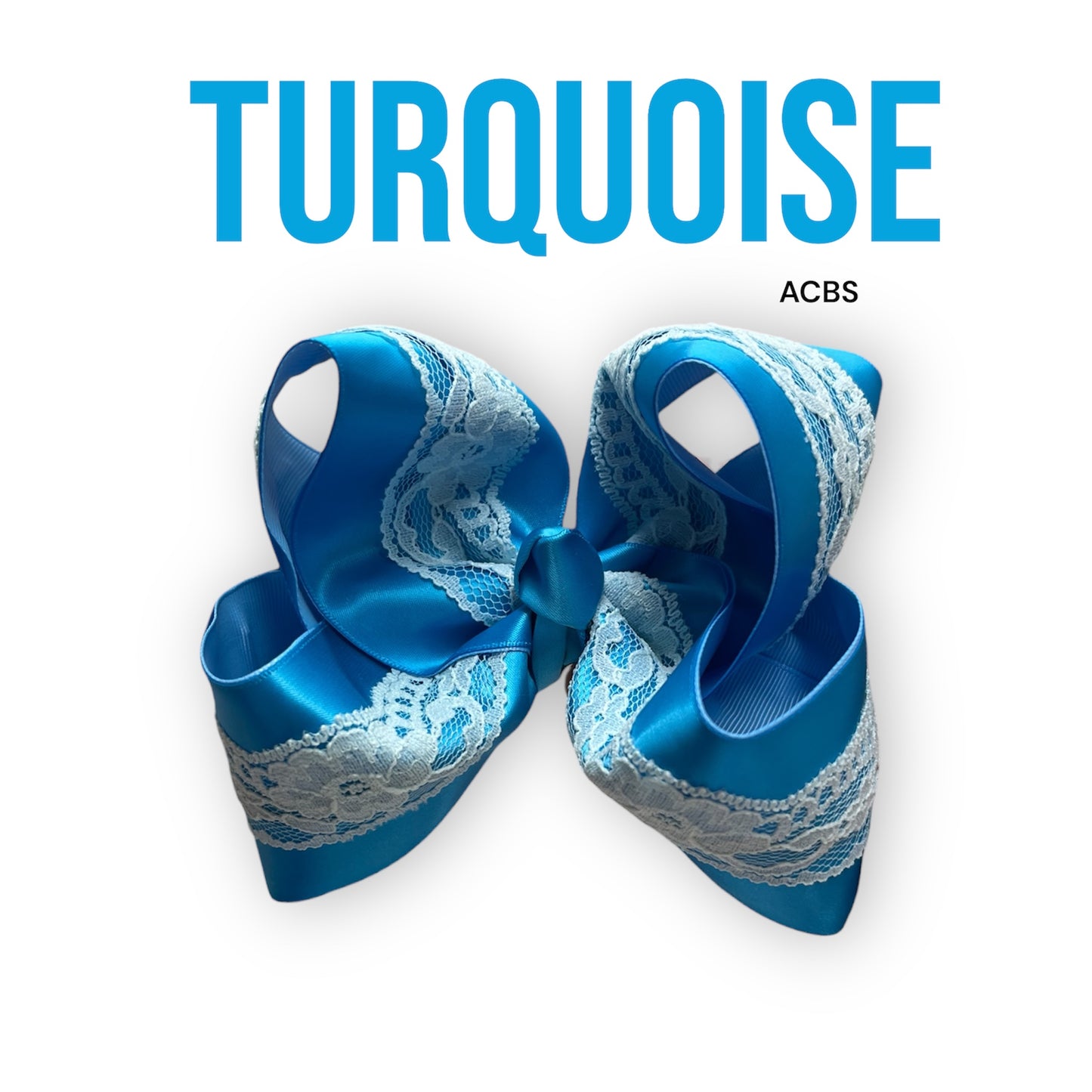 Satin Lace Boutique Bow