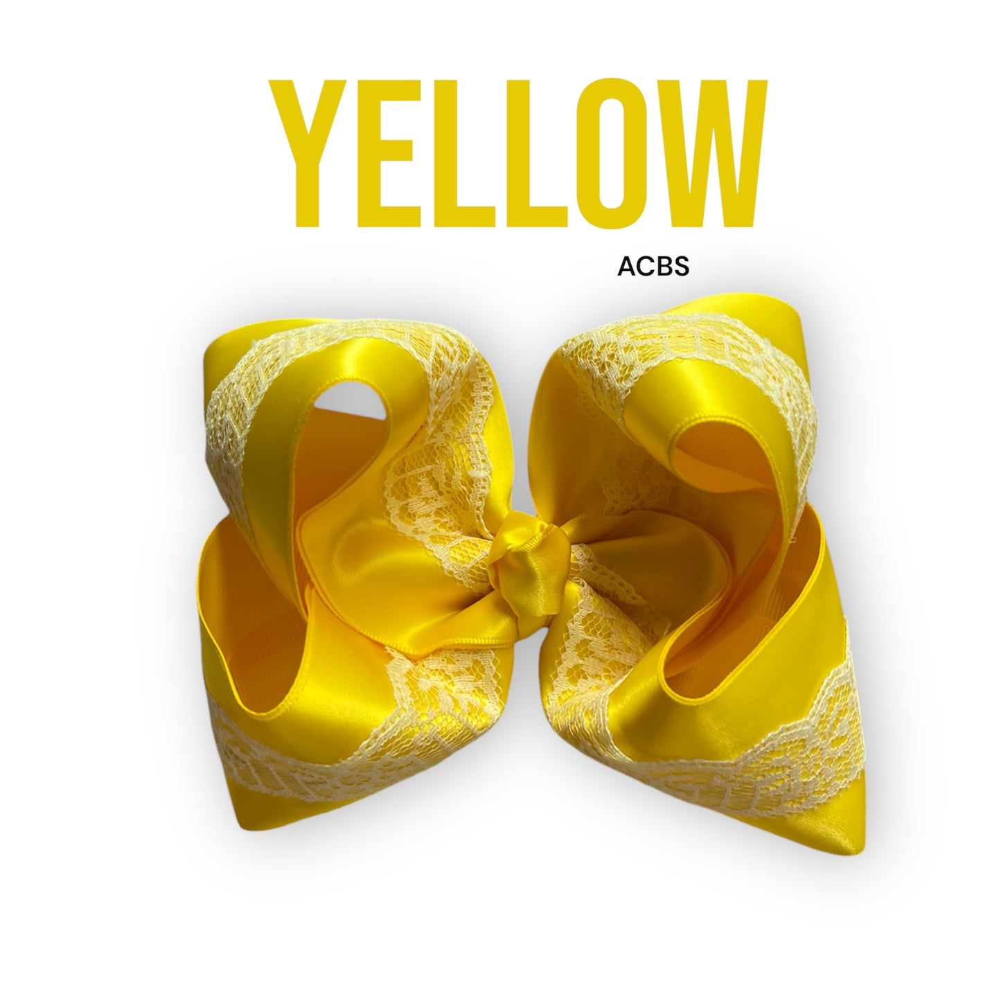 Satin Lace Boutique Bow