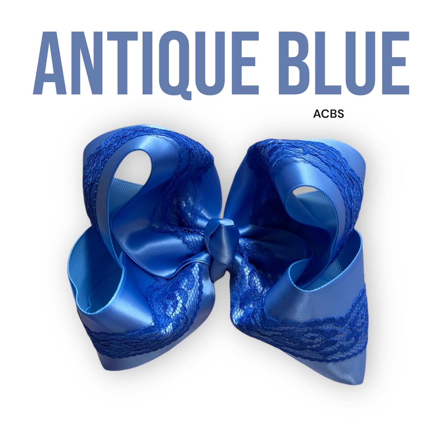 Satin Lace Boutique Bow