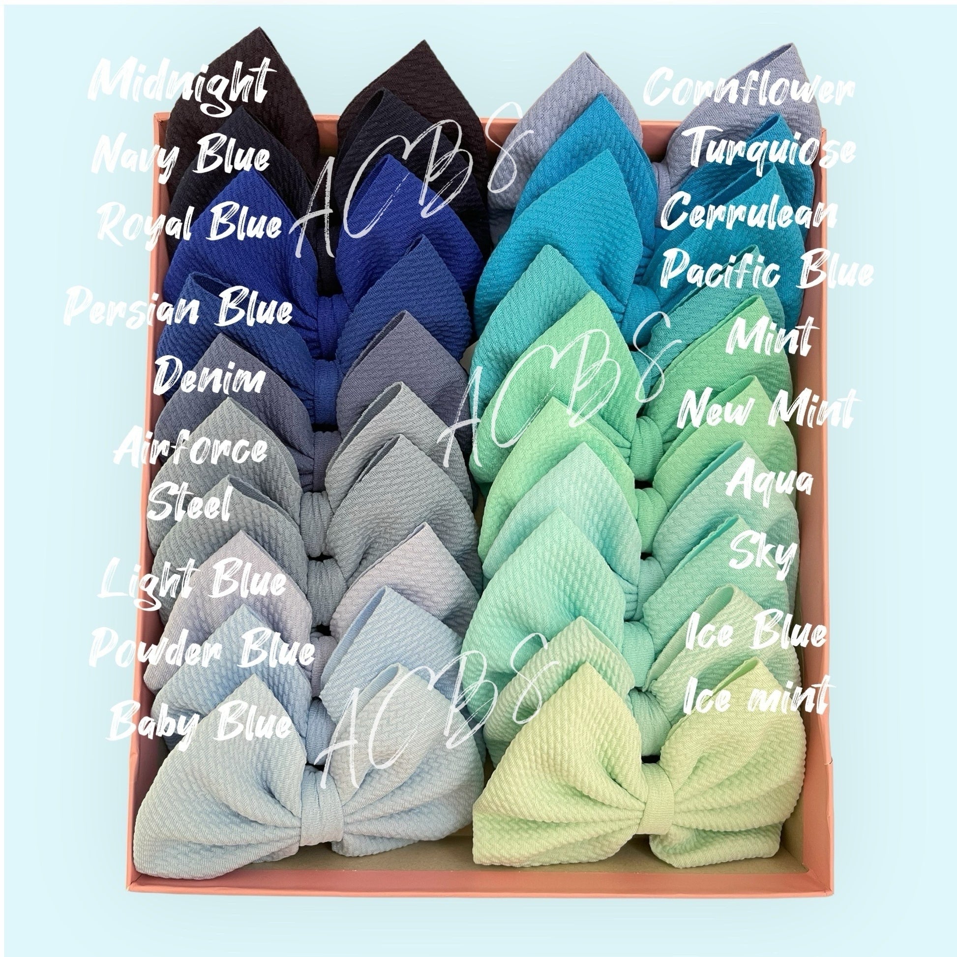 Blue Bows