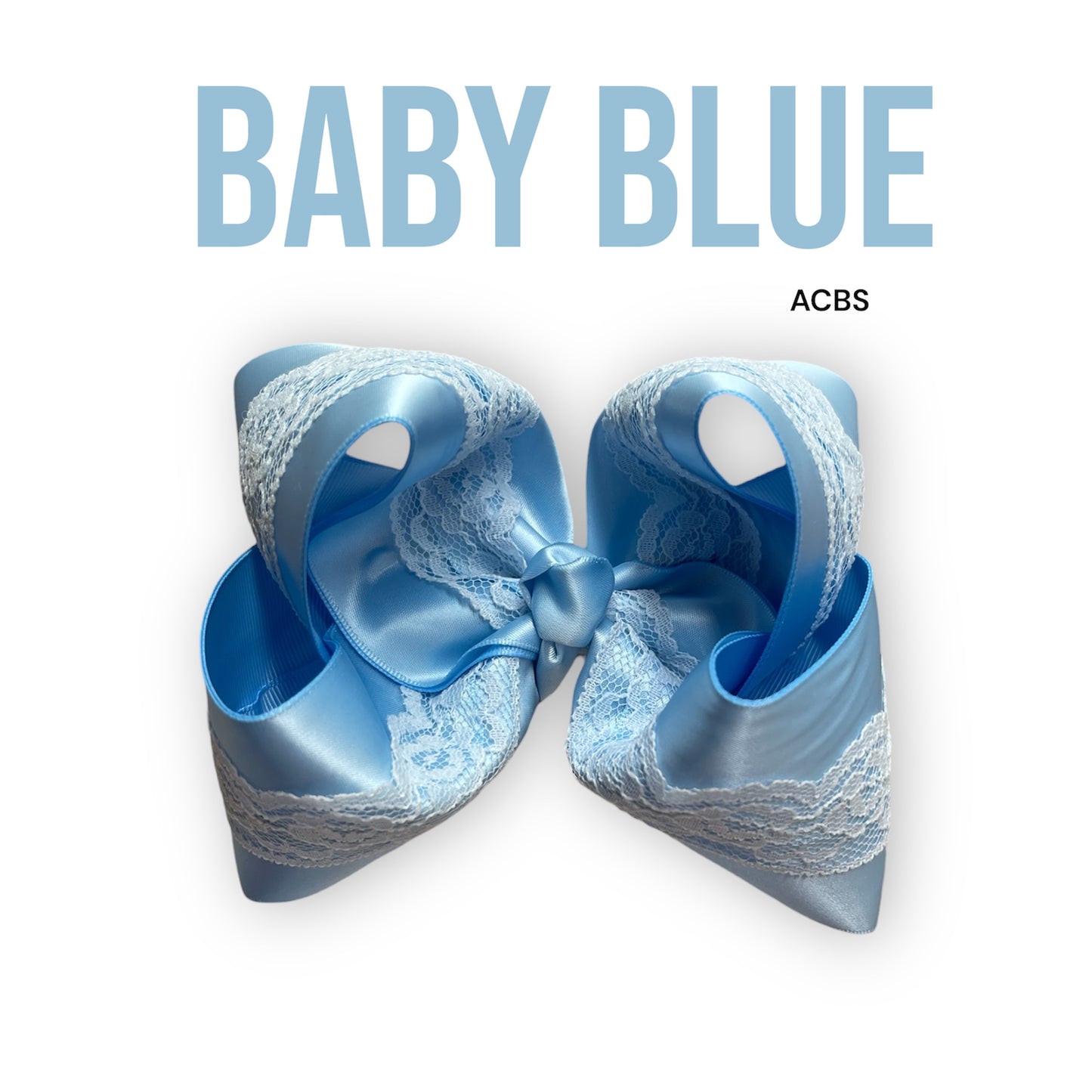 Satin Lace Boutique Bow