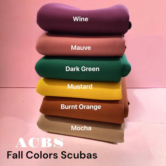 Fall Scubas