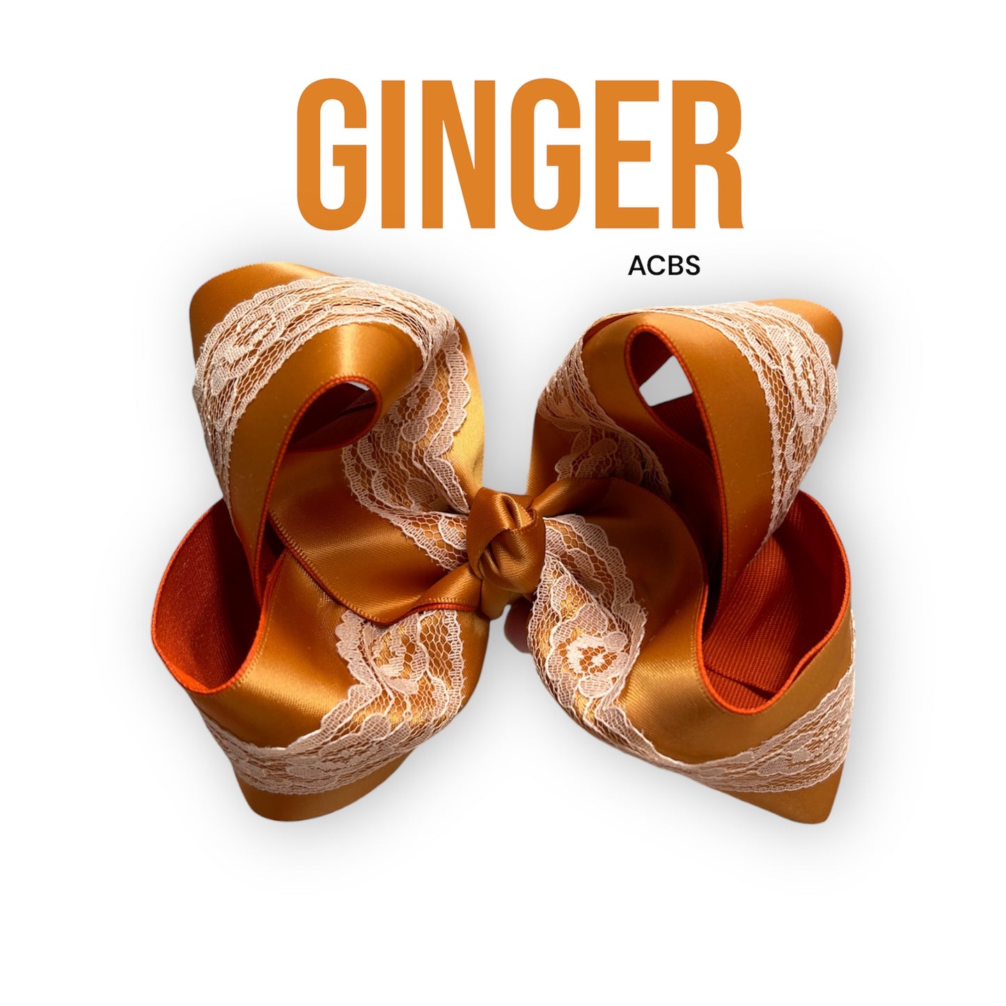 Satin Lace Boutique Bow