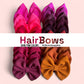 Dark Pink Bows