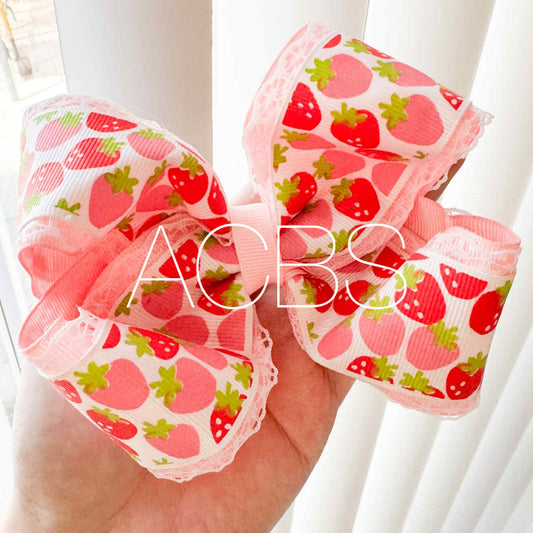 Strawberry Bow