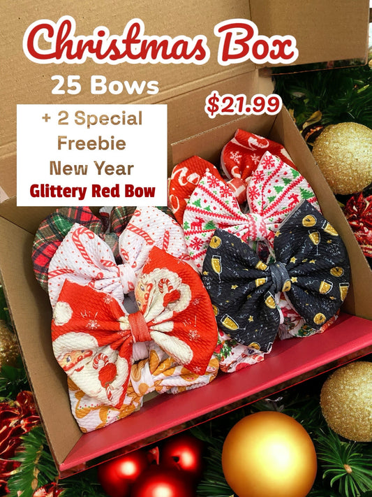 Christmas Bow Box (mystery print)