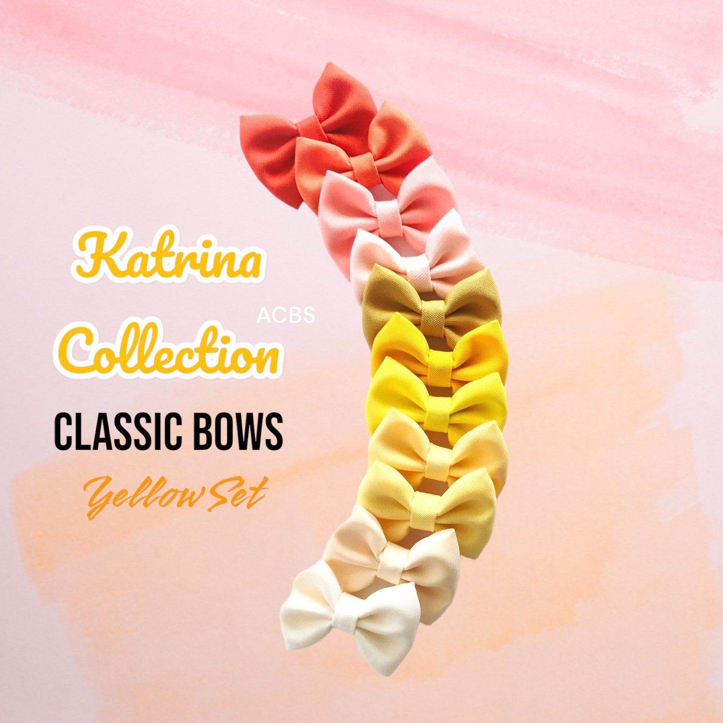 Katrina Collection (yellow Set)