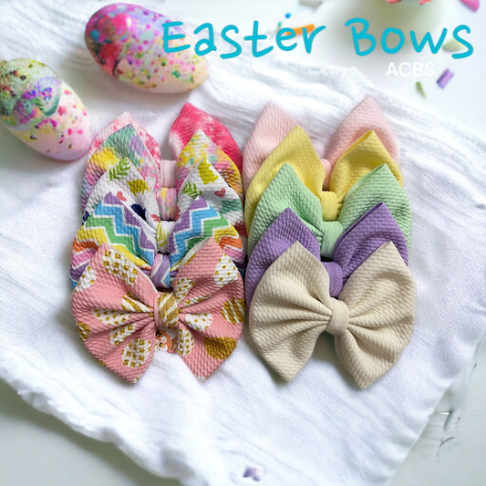 10 pcs set of Easter Bows