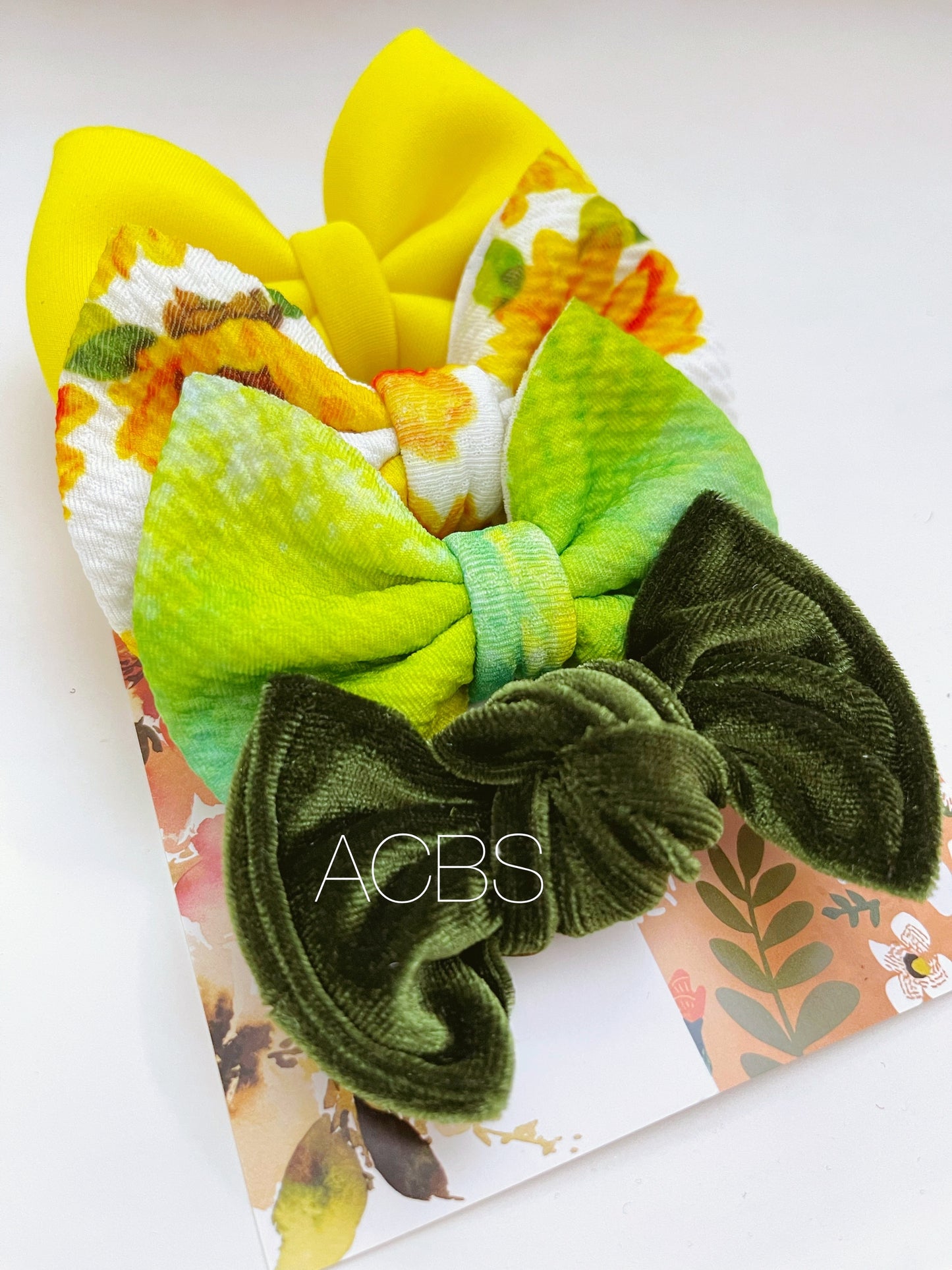 4 pcs bow set