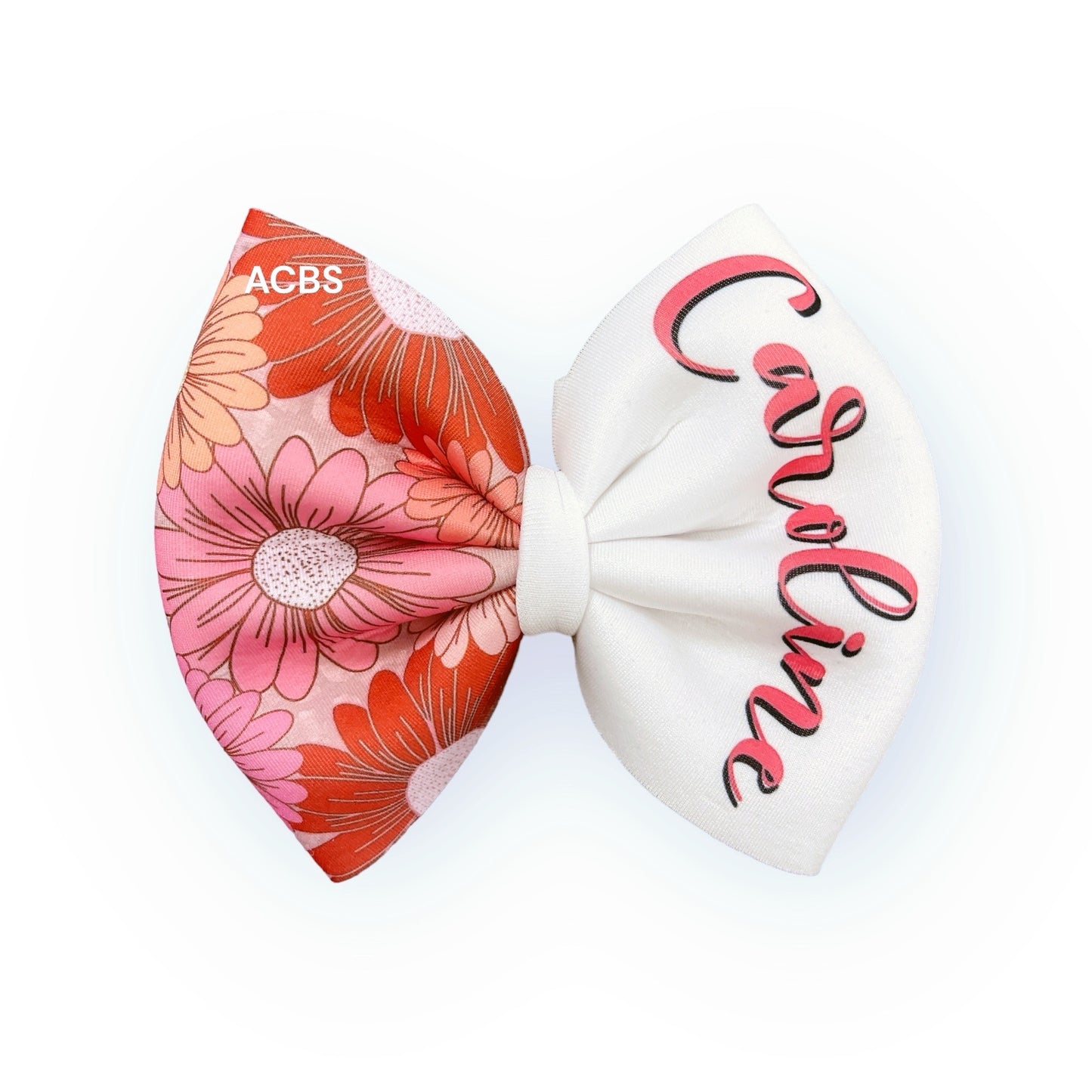 Two tone strips/ Name bows / DBS0010