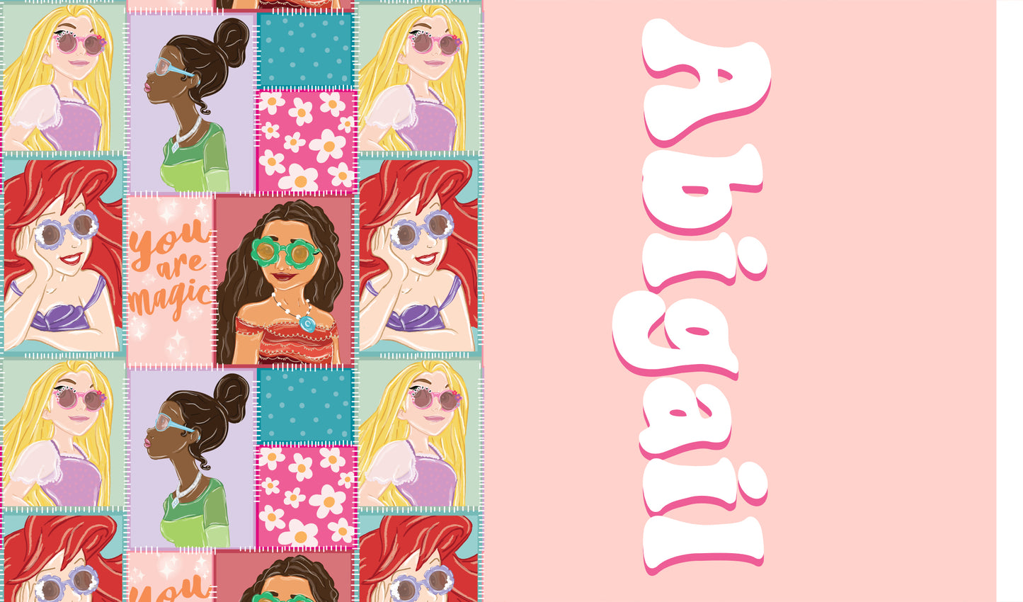 Two tone strips/ Name bows