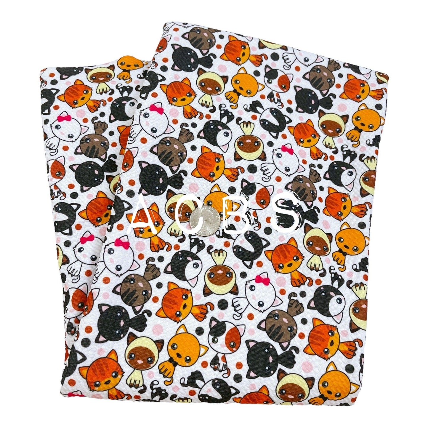 Bullet Fabric cute cat - ACBows&Supplies